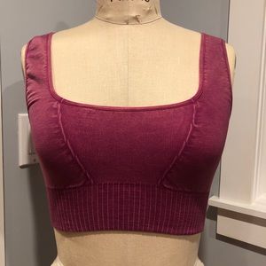 FP Movement Raspberry Seamless Bralette M/L